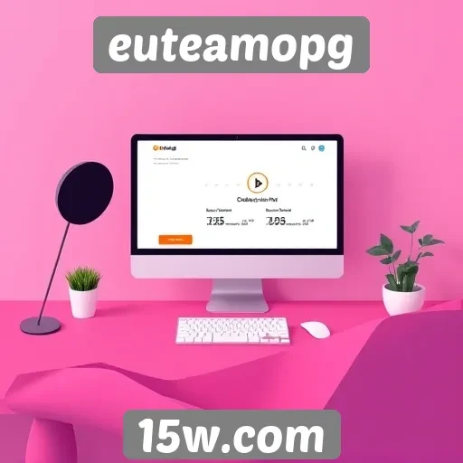 Tendências de design no site euteamopg em análise
