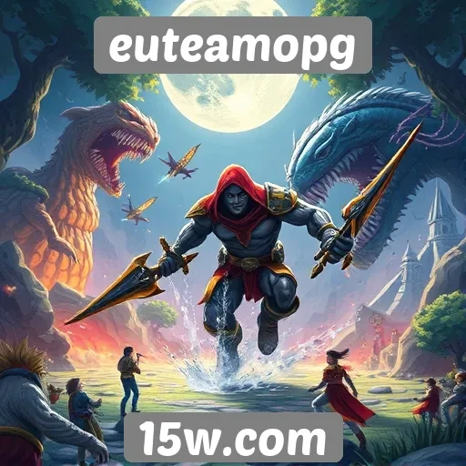Novos jogos em destaque no site euteamopg